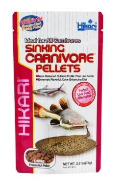 Hikari Sinking Carnivore Pellets 74g