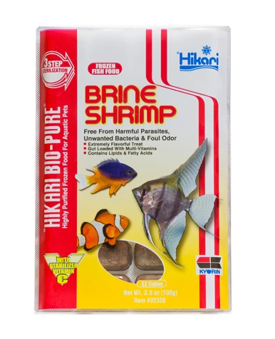 Hikari Bio-Pure Brine Shrimp 100g 4 Hikari Bio-Pure Brine Shrimp 100g - Image 2
