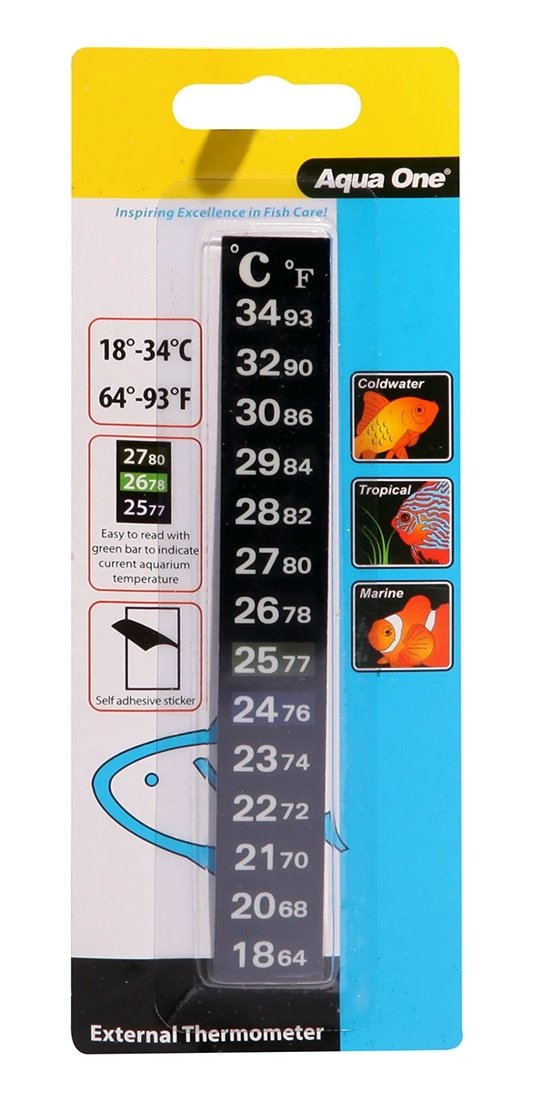 Aqua One External Thermometer 3 Aqua One External Thermometer