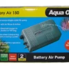 Aqua One 150 Battery Air Pump (Splash Resistant) 2 Aqua One 150 Battery Air Pump (Splash Resistant) -Sea View Aquarium Shop 150