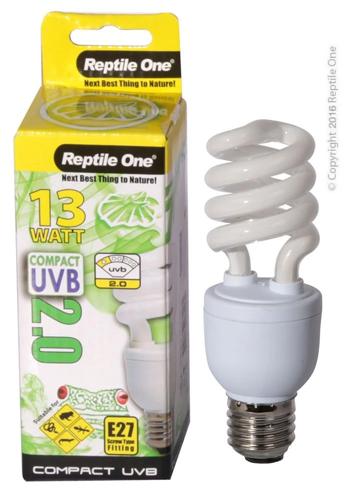 Reptile One Lamp Compact 13w UVB 2.0 3 Reptile One Lamp Compact 13w UVB 2.0