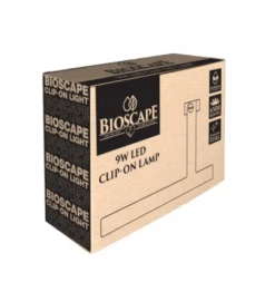 Bioscape LED Clip-on Lamp S/S 9w