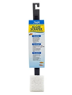 API Extra Long & Extra Strong Algae Scraper (for ACRYLIC Aquariums)