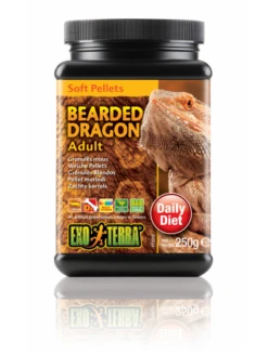 Exo Terra Bearded Dragon Food Adult Soft Pellets 250gm