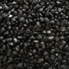 Aqua Fish Black Polished Pebbles 6mm 5kg -Sea View Aquarium Shop aquafishblackpolishedpebbles6mm