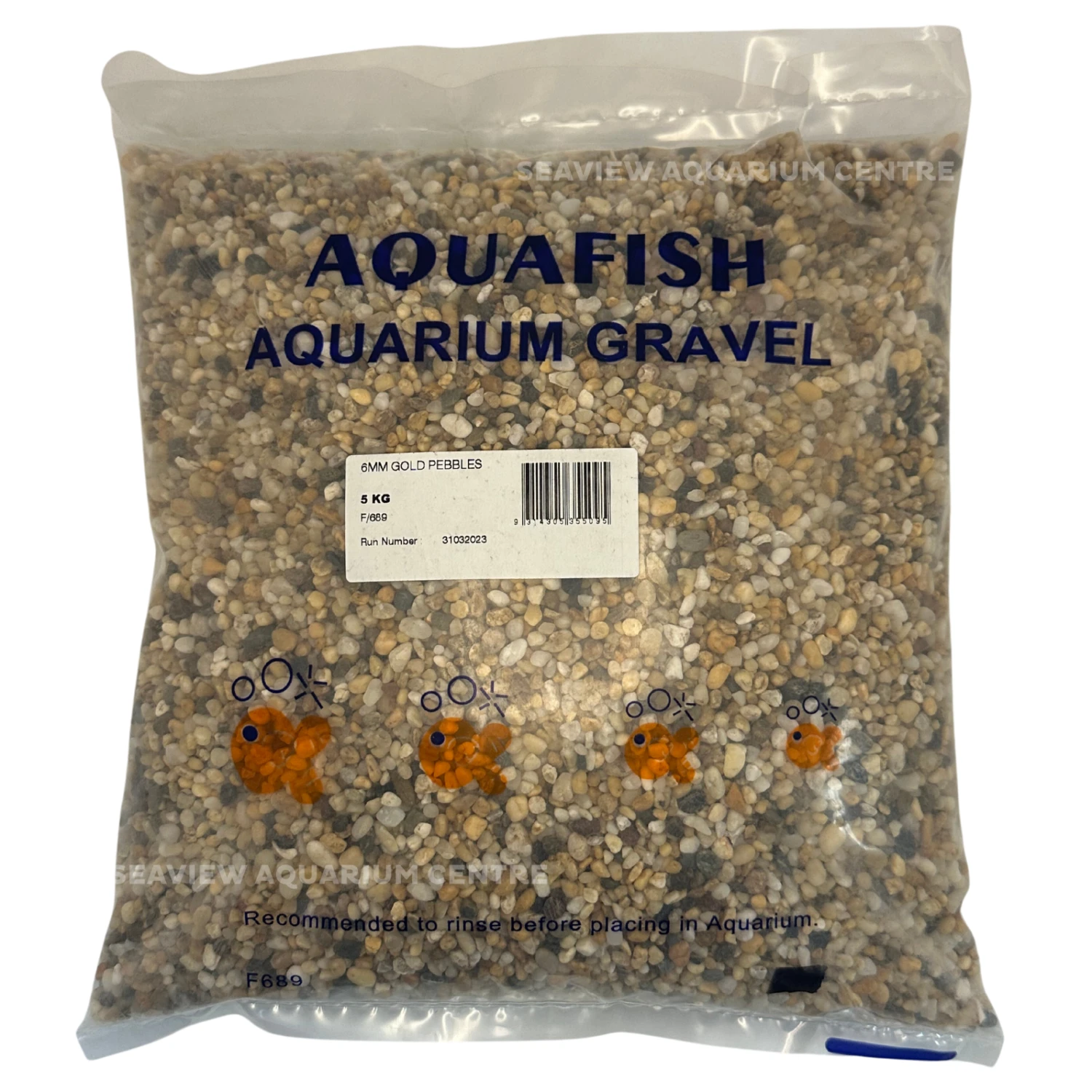 Aqua Fish Gold Pebbles 6mm 5kg 3 Aqua Fish Gold Pebbles 6mm 5kg