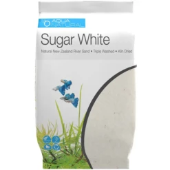 Aqua Natural Sugar White Aquarium Sand 4.53kg