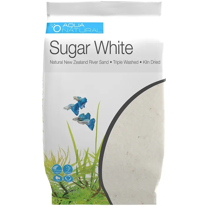 Aqua Natural Sugar White Aquarium Sand 4.53kg 3 Aqua Natural Sugar White Aquarium Sand 4.53kg