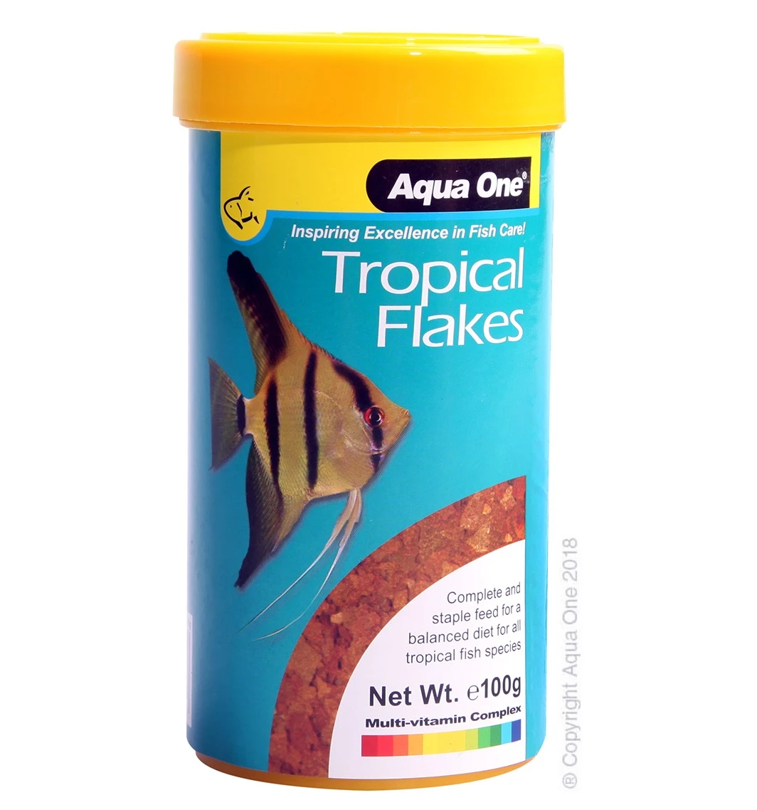 Aqua One Tropical Flakes 110g 3 Aqua One Tropical Flakes 110g