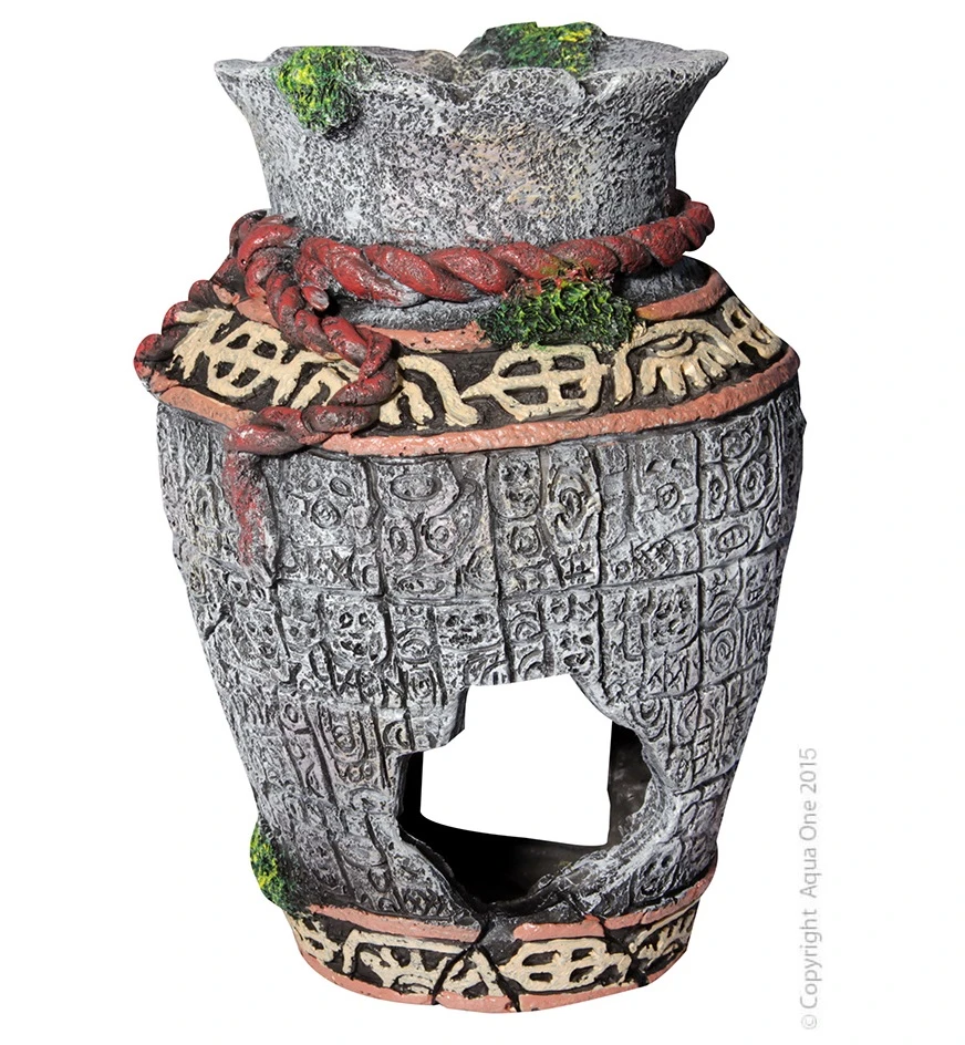 Broken Aztec Vase Large 3 Broken Aztec Vase Large