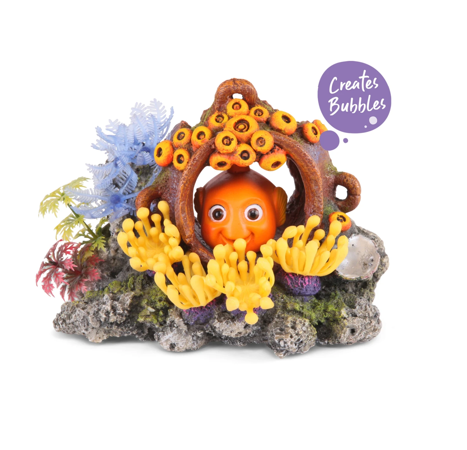 Bubbling Coral With Hidden Fish - Medium 3 Bubbling Coral With Hidden Fish - Medium