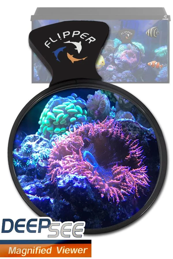 Flipper DeepSee Magnified Magnetic Aquarium Viewer 4" (10cm) 3 Flipper DeepSee Magnified Magnetic Aquarium Viewer 4" (10cm)