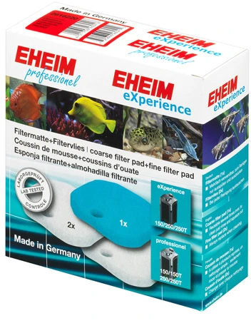 Eheim EXperience White And Blue Filter Pad Set - 150, 250 & Professional 2222, 2224 3 Eheim EXperience White And Blue Filter Pad Set - 150, 250 & Professional 2222, 2224