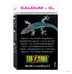 Exo Terra Calcium Powder + D3 Powder 40g