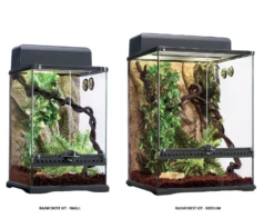 Exo Terra Rainforest Habitat Kit SMALL 7 Exo Terra Rainforest Habitat Kit SMALL -Sea View Aquarium Shop exoterrarainforestkitdisplay
