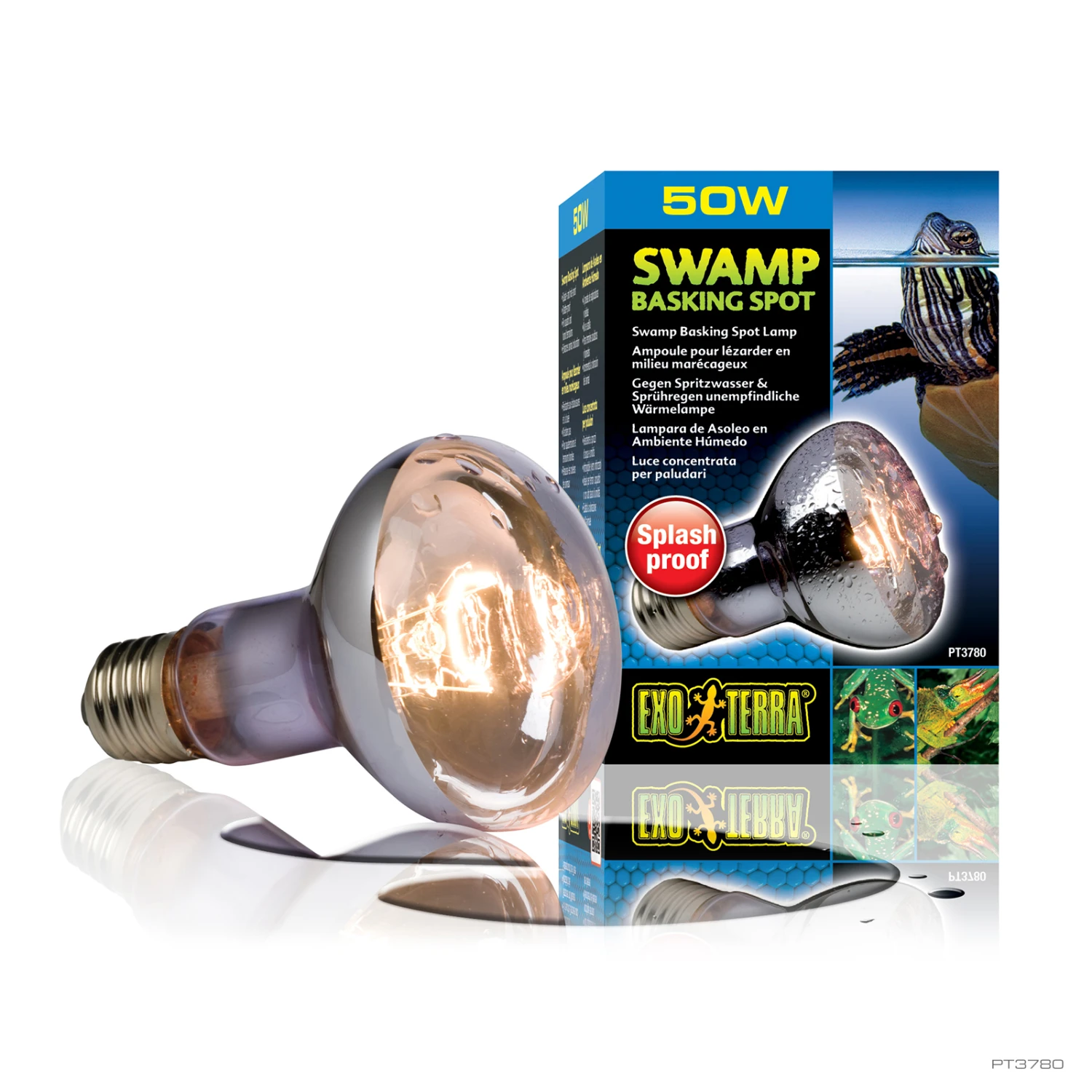 Exo Terra Swamp Basking Spot Lamp 50W 3 Exo Terra Swamp Basking Spot Lamp 50W