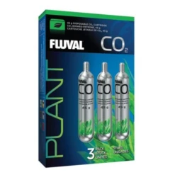 Fluval Pressurised 45gm CO2 Cartridge Refill X 3