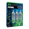 Fluval Pressurised 95gm CO2 Cartridge Refill X 3 -Sea View Aquarium Shop fluval95gmrefill3