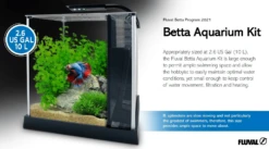 Fluval Betta Premium Aquarium Kit 10L -Sea View Aquarium Shop fluvalbettakitprogram