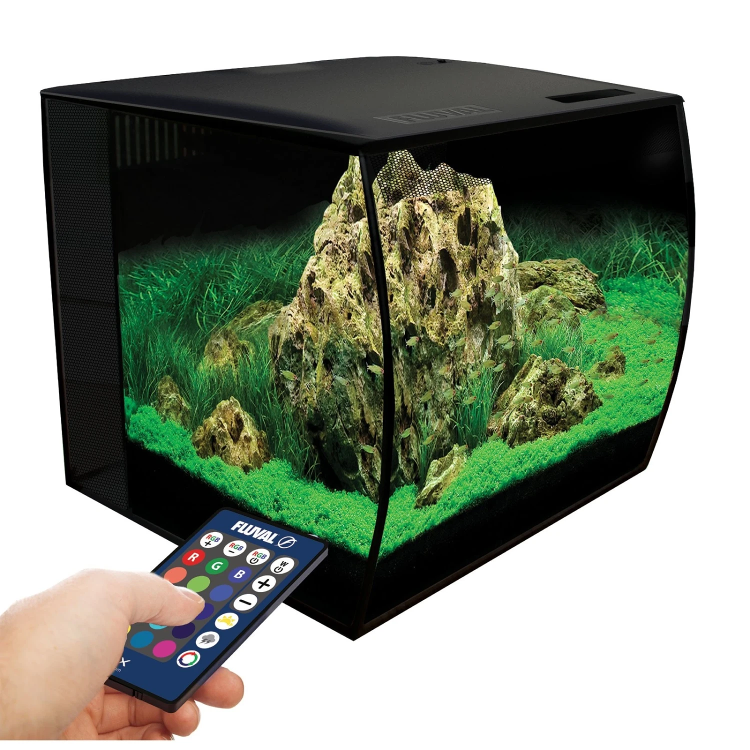 Fluval Flex Aquarium Unit 57ltr Black 12 Fluval Flex Aquarium Unit 57ltr Black - Image 10