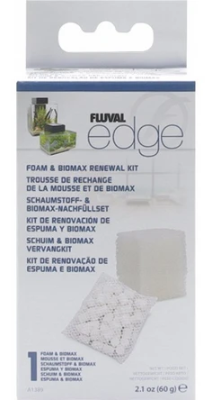 Fluval Edge Foam & Biomax Kit
