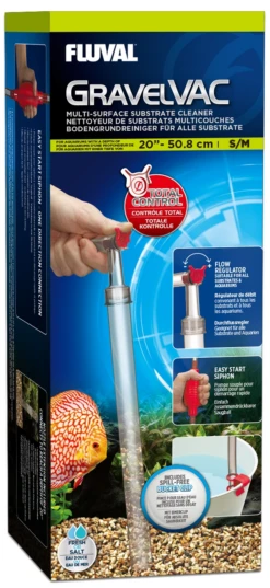 Fluval Gravel Vac Substrate Cleaner Small/Medium
