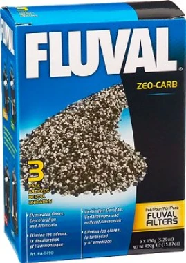 Fluval Zeo-Carb 3 X 150g 3 Fluval Zeo-Carb 3 X 150g