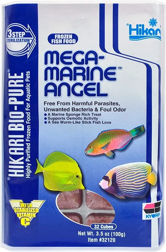 Hikari Bio-Pure Mega Marine Angel 100g 32 Cubes 3 Hikari Bio-Pure Mega Marine Angel 100g 32 Cubes