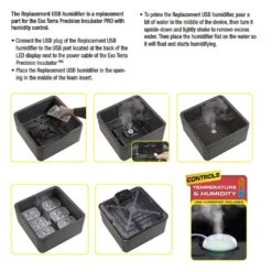 Exo Terra Incubator Pro Reptile Lizard Snake Egg Incubator -Sea View Aquarium Shop incubatordirections