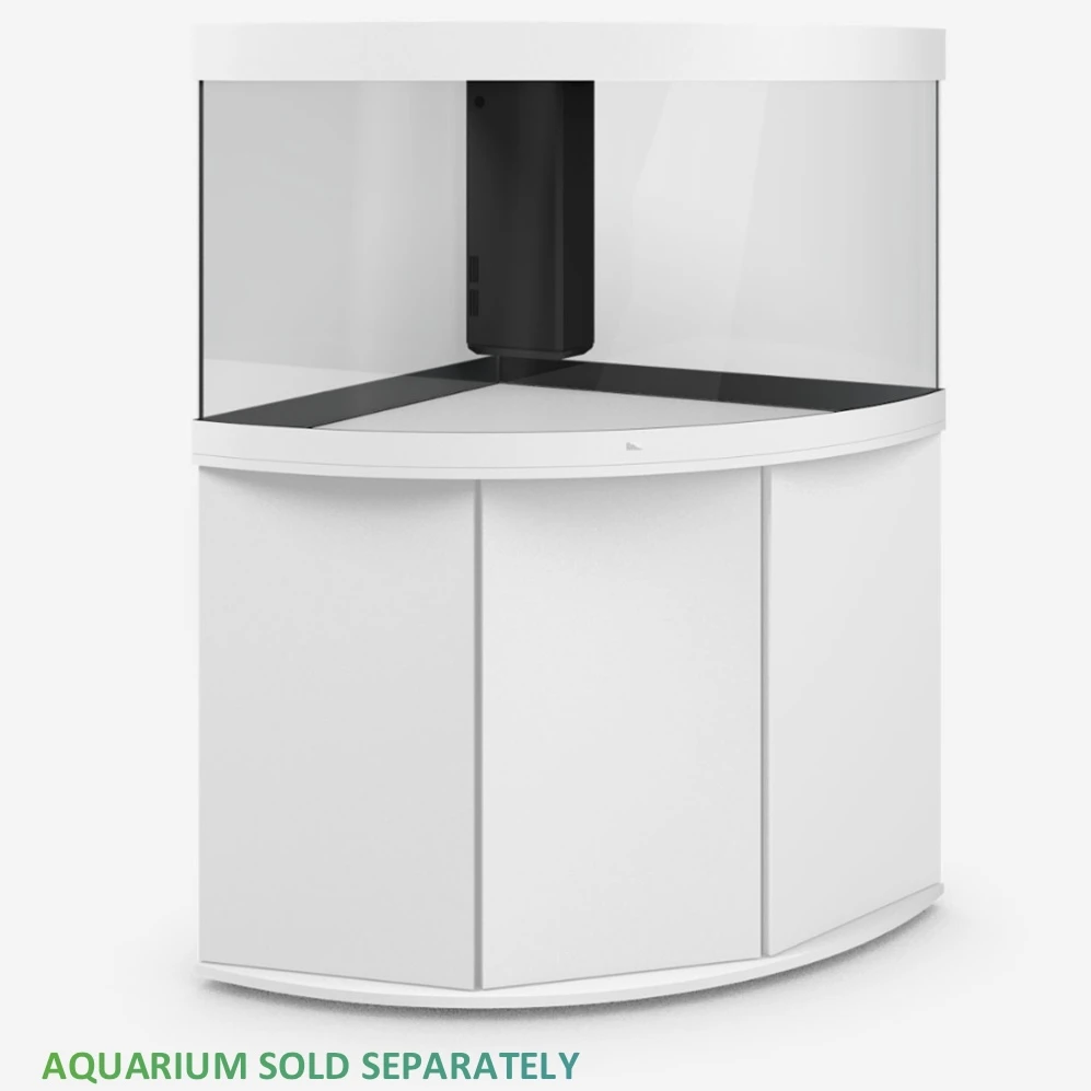 Juwel Trigon 350 LED Corner Cabinet - White 4 Juwel Trigon 350 LED Corner Cabinet - White - Image 2