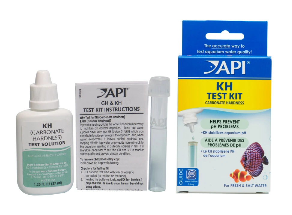 API KH Hardness Mini Test Kit 3 API KH Hardness Mini Test Kit