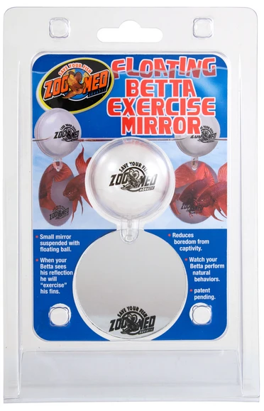 Zoo Med Floating Betta Exercise Mirror 3 Zoo Med Floating Betta Exercise Mirror