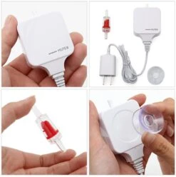 Nisso Mute S Micro Air Pump White 8 Nisso Mute S Micro Air Pump White -Sea View Aquarium Shop nisoo2