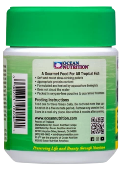 Ocean Nutrition Formula Two Pellet S 100g -Sea View Aquarium Shop oceannutritionformula2marine