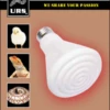 URS Oz White Ceramic Heat Emitter 100W -Sea View Aquarium Shop ozwhiteceramicheatemitter100w
