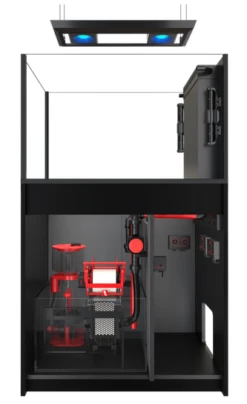Red Sea REEFER G2+ Peninsula 350 BLACK -Sea View Aquarium Shop peninsulamax350black