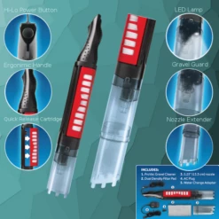 Fluval Pro VAC Powered Aquarium Gravel Cleaner -Sea View Aquarium Shop provacfeatures