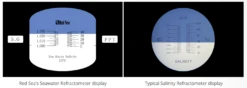 Red Sea Seawater Refractometer -Sea View Aquarium Shop redsearefractometerdisplay