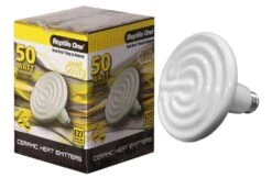 Reptile One Ceramic Heat Lamp 50w E27 Screw Fitting
