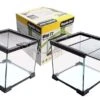 Reptile One Mini T2 Glass Terrarium 20x20x20cm -Sea View Aquarium Shop reptileoneminit220x20x20black