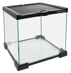 Reptile One Mini T2 Glass Terrarium 20x20x20cm 6 Reptile One Mini T2 Glass Terrarium 20x20x20cm -Sea View Aquarium Shop reptileoneminit220x20x20black2