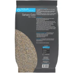 Aqua Natural Sahara Gold Aquarium Sand 4.53kg -Sea View Aquarium Shop saharagoldback