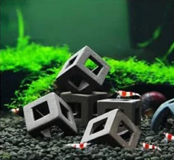 Shrimp Shelter Cube Hideout 5pc -Sea View Aquarium Shop shrimpcubes