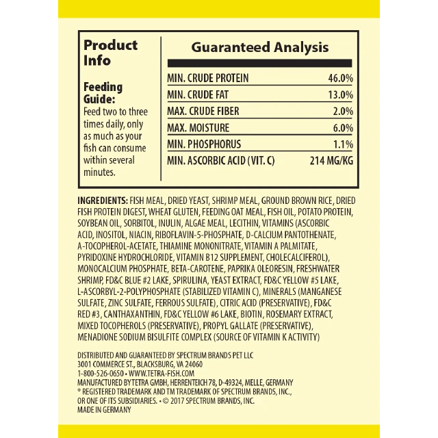 Tetra Colour Tropical Flakes 28g 4 Tetra Colour Tropical Flakes 28g - Image 2