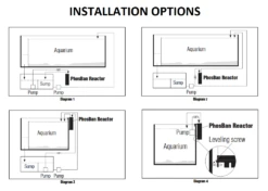 Two Little Fishies PhosBan Reactor 150 -Sea View Aquarium Shop twolittlefishiesphosbaninstallation
