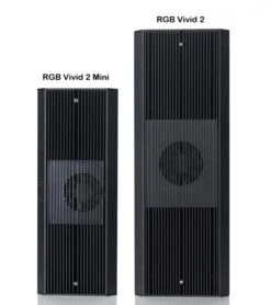 Chihiros RGB Vivid 2 MINI Black 75w (40-60cm Tank) -Sea View Aquarium Shop vividmodels